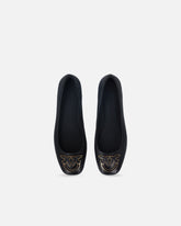 Ballerines en cuir nappa à logo Love Birds - | Pinko