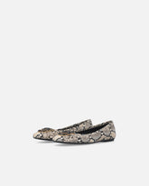 Ballerinas mit Pythonprint und Logo Love Birds - | Pinko