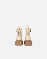 Stivaletto con logo Love Birds in pelle - | Pinko