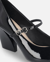 Merceditas con logotipo Love Birds - | Pinko