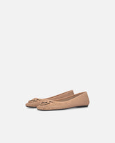 Perforated ballerinas with Love Birds logo - | Pinko