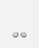 Perforated ballerinas in laminated nappa leather - | Pinko
