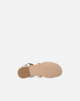 Flat sandals with straps and studs - | Pinko