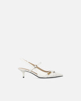 Slingbacks with straps and jewel details - | Pinko