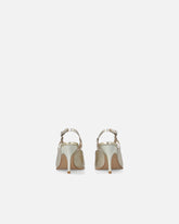 Slingback in nappa laminata - | Pinko