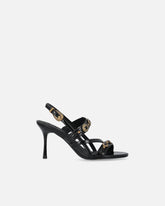 Sandali slingback alti con cinturini e borchie - | Pinko
