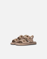 Sandales rembourrées en cuir nappa avec détails métalliques - | Pinko