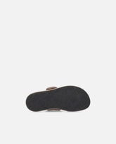 Sandales rembourrées en cuir nappa avec détails métalliques - | Pinko