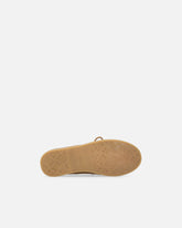 Suede moccasins with jewel details - | Pinko
