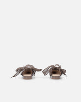Ballerines slingbacks à lacets - Testa Di Moro Brown | Pinko