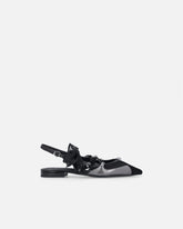 Ballerine slingback con lacci - | Pinko
