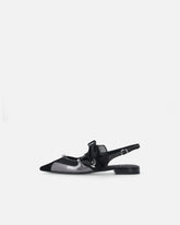 Ballerine slingback con lacci - | Pinko