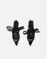 Μπαλαρίνες slingback με κορδόνια - | Pinko