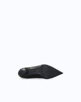 Nappa-Pumps mit Schnürung und Kegelabsatz - | Pinko