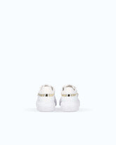 Flatform sneakers με ψηλή σόλα και μεταλλικό λογότυπο - | Pinko
