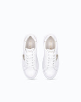 Flatform sneakers με ψηλή σόλα και μεταλλικό λογότυπο - | Pinko