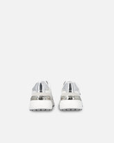 Παπούτσια sneakers με λογότυπο και γυαλιστερές λεπτομέρειες με όψη καθρέφτη - | Pinko