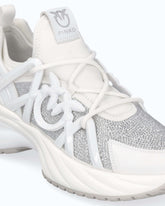 Ariel sneakers with crystals - | Pinko
