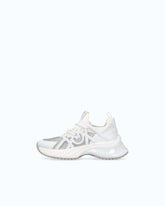 Ariel sneakers with crystals - | Pinko