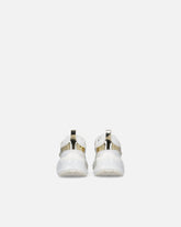 Ariel leather-effect sneakers with mirror detailing - | Pinko