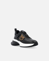Zapatillas Ariel efecto piel con detalles espejo - | Pinko