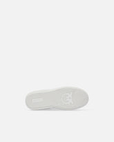 Leather sneakers with Love Birds logo - | Pinko