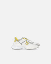 Sneakers Ariel traforate con logo uccellini - | Pinko