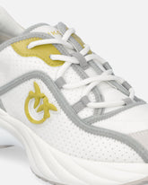 Sneakers Ariel traforate con logo uccellini - | Pinko