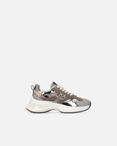 Zapatillas con purpurina y logotipo Love Birds - | Pinko