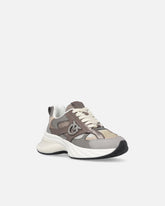 Zapatillas con purpurina y logotipo Love Birds - | Pinko