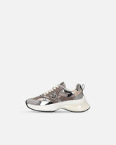 Zapatillas con purpurina y logotipo Love Birds - | Pinko