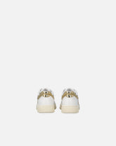 Scarpe da tennis in pelle con dettagli metallizzati - | Pinko