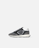 Scarpe da ginnastica in suede con logo - | Pinko