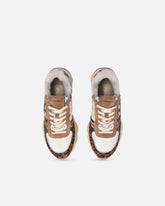 Sneakers avec logo Love Birds et imprimé animalier - | Pinko