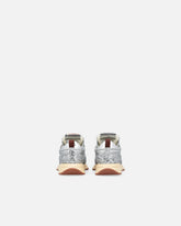 Sneakers laminate con glitter argento - | Pinko