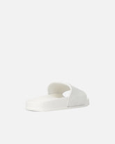 Pantoletten aus Gummi mit Maxi-Logo Love Birds - | Pinko