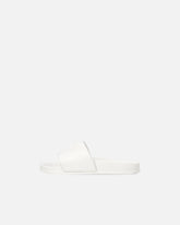 Gumowe klapki z dużym logo Love Birds - | Pinko