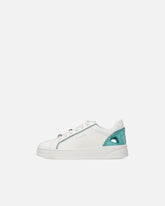Leather sneakers with logo - | Pinko