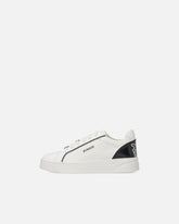 Leather sneakers with logo - | Pinko