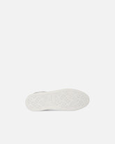 Scarpe da ginnastica laminate con logo - Grigio | Pinko