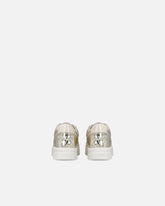 Laminated sneakers with logo - Beige | Pinko
