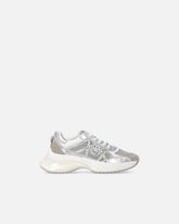 Sneakers avec empiècements lamés et logo Love Birds - | Pinko