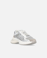Sneakers avec empiècements lamés et logo Love Birds - | Pinko