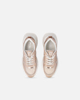 Sneakers with mix of inserts and Love Birds logo - | Pinko