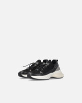 Dzianinowe sneakersy ze sznurowadłami i klipsami - | Pinko