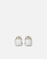 Leather sneakers with Love Birds logo - | Pinko