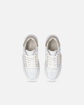 Leather sneakers with Love Birds logo - | Pinko