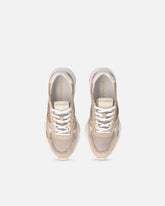 Sneakers in mesh e suede con logo Love Birds - | Pinko