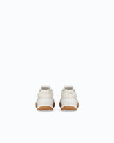 Sneakers en cuir à strass - Blanc | Pinko