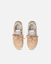 Scarpa da ginnastica con lacci doppi - | Pinko